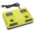 thumbnail image 1 of P117 Dual Chemistry 18V Charger para Batería Ryobi One Plus P190 P102 P103 P107 P108 PBP2005 PBP005 PBP006, 1 of 7