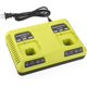 thumbnail image 1 of P117 Dual Chemistry 18V Charger para Batería Ryobi One Plus P190 P102 P103 P107 P108 PBP2005 PBP005 PBP006, 1 of 7