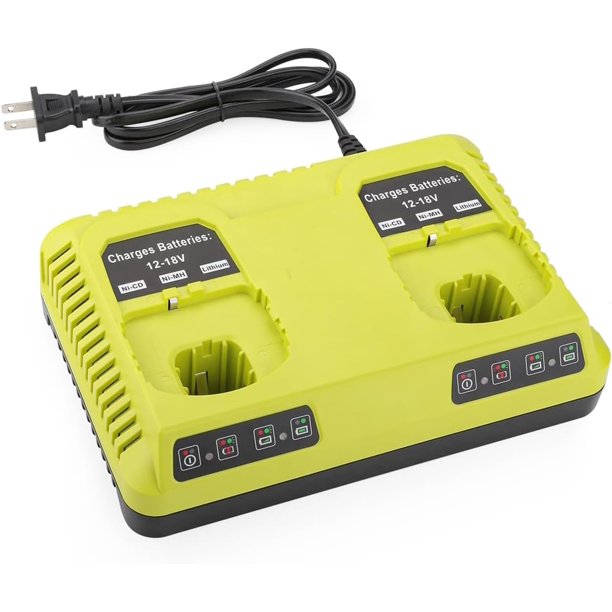 P117 Dual Chemistry 18V Charger para Batería Ryobi One Plus P190 P102 P103 P107 P108 PBP2005 PBP005 PBP006