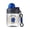 D, variant on lhwanj Cute Water Bottle with Straw, Leakproof Summer Cartoon Anti Fall Portable Sports Bottle Cup, Flip Top, Springy Topper, Shoulder Strap