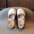 thumbnail image 2 of XQYLOS Classic Mary Jane Uniform Shoes for Toddler Girls, Patent Leather School/Party Flats with Secure Strap, Versatile Footwear for Weddings/Formal Events/Daily Wear, 2 of 9