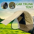 thumbnail image 3 of Puerta Trasera, Toldo Impermeable Para Coche, Refugio Solar, Remolque Portátil, Parasol Para Coche, Viaje, Camping Noticed HA046263-01, 3 of 6
