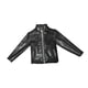 thumbnail image 5 of Chaqueta de cuero de PU 1/6 para figura masculina, abrigo superior, disfraz, elegante abrigo de manga larga para negro, 5 of 9