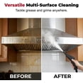 thumbnail image 5 of 2500W Handheld High-Temp Pressurized Steam Cleaner, 6 Speeds & 4.5 Bar High-Pressure with Brush Heads for Kitchen Bathroom Car Floor (Touch, Black) (K), 5 of 6