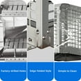 thumbnail image 3 of Dextrus 17" x 29" Fireplace Chimney Cap, Outdoor Chimney Cover, 304 Stainless Steel, with Flexible Metal Strips, Bolts & Gloves Included, 3 of 10