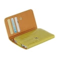 thumbnail image 3 of DreamWireless Book-Style Leather [Card Slot] Wallet Flap Pouch Case Cover, Green, 3 of 3