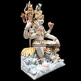 thumbnail image 3 of Shiva Statue Murti Large 18 inches Mahadev Idol Shankar Sculpture Bholenath Hindu Religious God Shiv Statue Marble God of Yoga Dance Meditation Perfect for Yoga Studios & Home Temple Housewarming Gift, 3 of 5