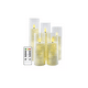 thumbnail image 1 of Velas Led Grande Flama Realista Vaso De Cristal Remoto 5 pcs, Blanco, 1 of 5