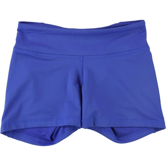 Reebok Womens CrossFit Lux Athletic Workout Shorts, Blue, X-Small