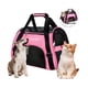 thumbnail image 1 of Mochila Transportadora Bolsa Mascota Perro Gato Viaje Chica Modelo Rosa, 1 of 4