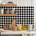 thumbnail image 5 of 10PCS Retro Floral Matte Wall Tile Sticker Transfer Peel and Stick, 6x6Inch Self-Adhesive Vinyl Backsplsh Tile Wall Decals for Kitchen Bathroom Living Room G, 5 of 8