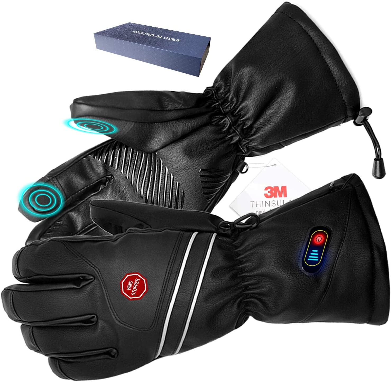 electric ski gloves