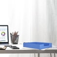 thumbnail image 3 of WRITWAA home storage box File Box Blue ABS Workplace Efficiency 1Set, 3 of 7