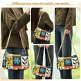thumbnail image 4 of FORMRS Womens Shoulder Bag with Chain Strap Clutch Purse Cute Tote Handbag, Floral Patterns, 4 of 7