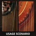 thumbnail image 2 of Steel Cores Nylon Winding 1-21 String Bright Tone 163 Zheng Replacement Strings Professional Chinese Zheng Strings, 2 of 4