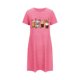 thumbnail image 5 of Camisón corto de talla grande para mujer, camisón de manga corta con estampado de pecho a la moda, camisón para mujer, 5 of 5