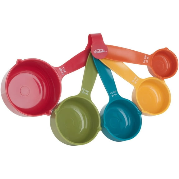 Trudeau Measuring Cups Set Of 5-Assorted Colors