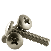 

5/16 -18 x 2 Machine Screw Stainless Steel (18-8) Phillips Pan Head (inch) Head Style: Pan (QUANTITY: 100) Drive: Phillips Thread: Coarse Thread (UNC) Fully Threaded