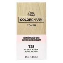 Wella Color Charm Liquid Toner #T28 Natural Blonde (Pack of 2)