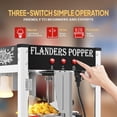 thumbnail image 4 of Ktaxon 10 oz Popcorn Machine 4 Gal Theater Countertop Popper, Black, 4 of 8