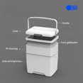 thumbnail image 4 of vankin 6L Portable Hardsided Camping Cooler with Temperature Indicator, High Insulation Performance for Outdoor Activities and Convenient Size for Travel, 4 of 5