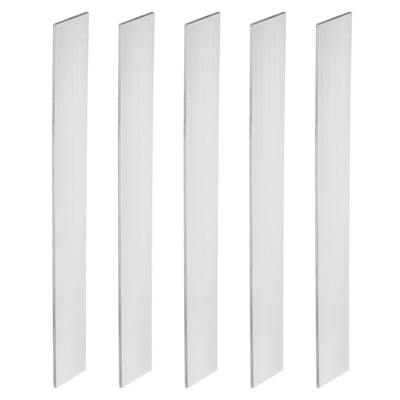 Uxcell 12L14 Steel for Knife Making Steel, 5 Pack 12" x 1-1/2" x 1/8" Steel Flat Bar