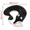 thumbnail image 3 of RRCSS Travel Pillow Cartoon Airplane Fox Animal U-Shaped Neck Pillow Plush Fur Warm And Comfortable Luggage Pillow Suitable For Airplane Car Train, 3 of 5