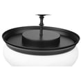 thumbnail image 4 of 3 Light Semi-Flush Mount In Traditional Style 15 Inches Wide By 13.5 Inches High-Chrome Finish Z-Lite 721Sf-Ch, 4 of 7
