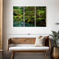 thumbnail image 3 of Elephant Stock Zen Lakeside Bonsai Trees Wall Art - Horizontal Multi Panel Canvas - Living Room Wall Decor - Floral And Botanical Multi Panel - Black And Brown Decor - 45" x 28", 3 of 8