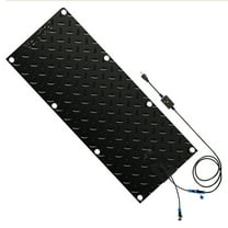 Snow Melting Walkway Mat Heated Driveway Pad Slip-Proof PVC Heated Mat Connection W/6ft Power Cord & UL Certification ,Melts Quickly