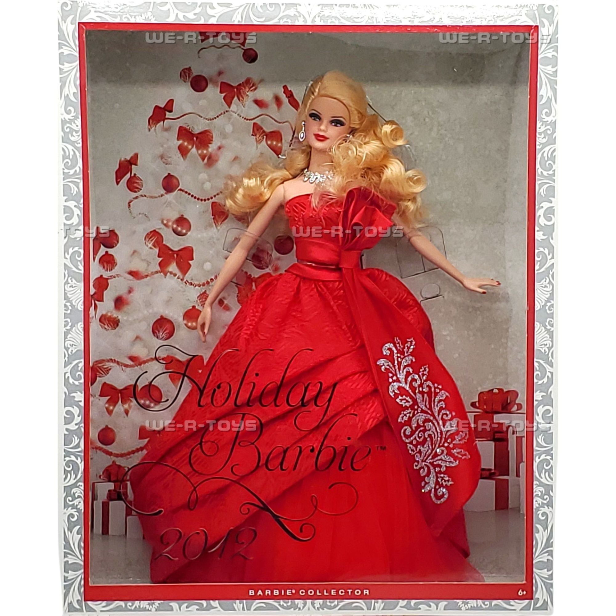 open lace back dress Amazon.com: Barbie Ferrari Doll in Red Gown Limited Edition (2000) : Toys &  Games