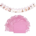 thumbnail image 4 of 16.4ft Baby Photo Banner for Newborn 12 Month Growth Picture Display Hanging Sign Garland Growth Photo Booth Props for Baby Birthday Party Decoration, 4 of 5