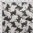 thumbnail image 4 of oneOone Velvet White Fabric Kawai Craft Projects Decor Fabric Printed By The Yard 58 Inch Wide, 4 of 5