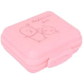 thumbnail image 1 of Caja divisora de medicamentos sellado contenedor de plástico cápsula organizador de pastillas Mini estuche de almacenamiento para viajes en interiores y exteriores (rosa) Feliz Sencillez, 1 of 4