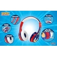 thumbnail image 4 of eKids Sonic The Hedgehog Bluetooth Headphones for Kids, Wireless Headphones with Microphone Includes Aux Cord, Volume Reduced Kids Headphones for School, Home, or Travel, 4 of 5