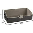 thumbnail image 2 of ClosetMaid 3149300 Large Fabric Organizer Multiple Item Storage Bin, Charcoal, 2 of 7