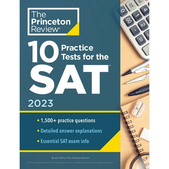 Pre-Owned 10 Practice Tests for the Sat, 2023: Extra Prep to Help Achieve an Excellent Score (Paperback) 0593450566 9780593450567