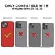 thumbnail image 4 of Funda MYBAT Fuse con MagSafe para iPhone 14 PLUS - Roja, 4 of 8