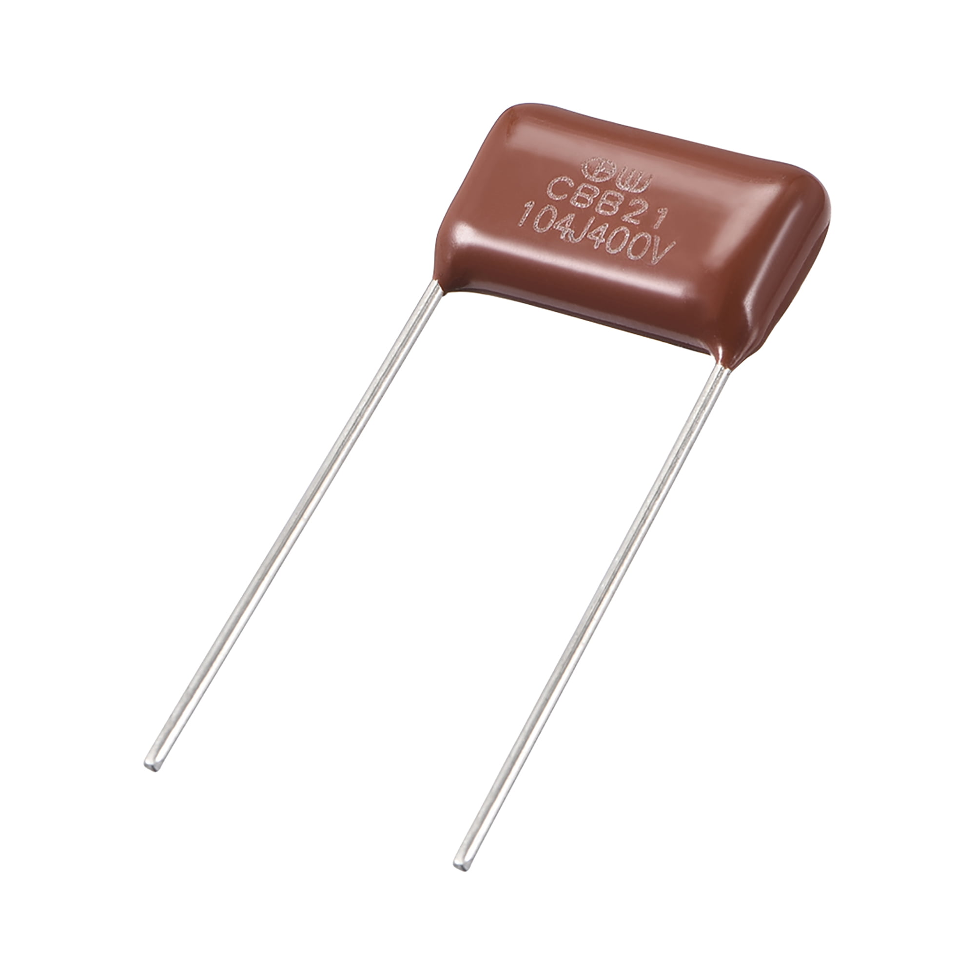 uxcell CBB21 Metallized Polypropylene Film Capacitors 450V 0.1uF for Electric Circuits Energy Saving Lamp 5pcs 