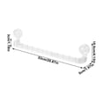 thumbnail image 3 of TIMIFIS Toothbrush Holders Bathroom Towel Rack No Punch Suction Cup Wall Mounted Towel Bar Transparent Plastic Storage Rod Bathroom Towel Rod Plastic Bathroom Storage Rods, 3 of 8