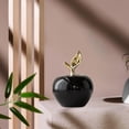 thumbnail image 1 of Estatua de manzanas, estatuilla de cerámica, artesanía de mesa, escultura de fruta, adorno para comedor, salpicadero de coche, entrada, sala de estar Grande, 1 of 8
