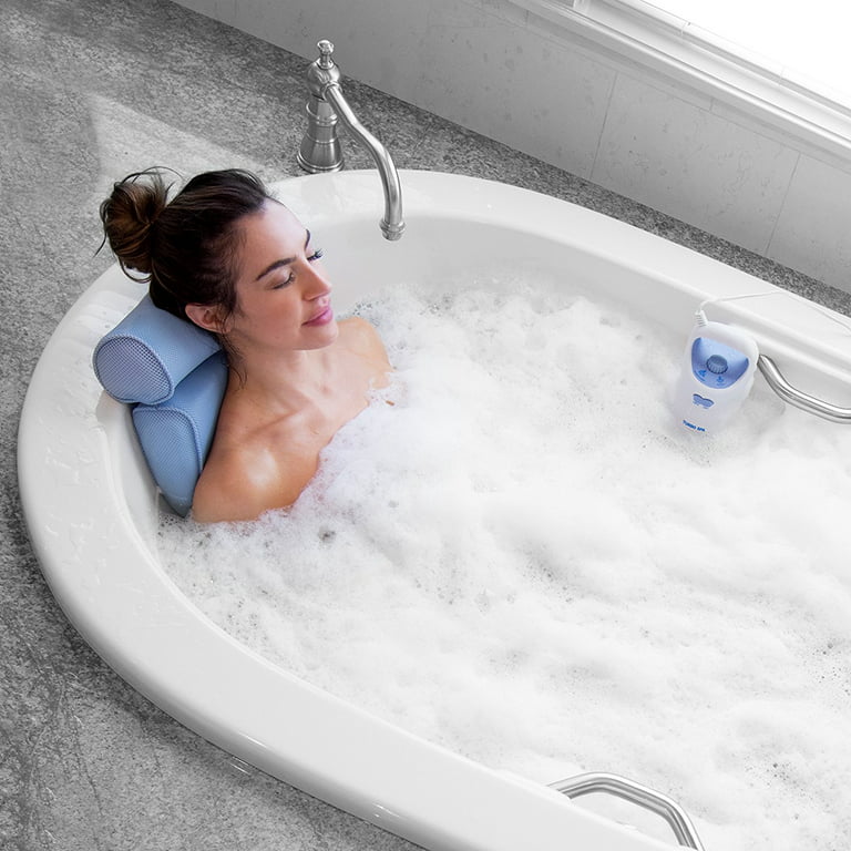 Home Spa Jacuzzi Bath Set - Gentle Massage Jet With Bath Spa Pillow by  Bodyhealt