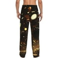 thumbnail image 7 of Salouo Classical Golden Casino Print Pajama Pants for Men, Lounge Pants Elastic Waistband Casual Men's sleepwear Loungewear Sleep Pajama Pant -Small, 7 of 7
