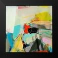 thumbnail image 2 of Fuchs, Jodi 12x12 Black Modern Framed Museum Art Print Titled - Jazz Hands I, 2 of 5