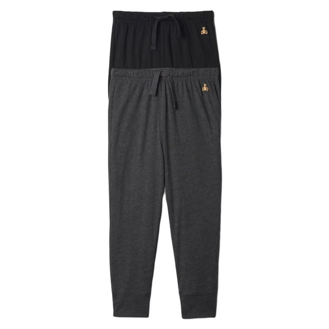 Pantalones GAP para Bebés Niños Gris Carbón Jaspeado 18-24M (Paquete de 2)