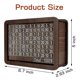 thumbnail image 4 of Caja de ahorros de madera con forma de bóveda de efectivo, alcancía con objetivo de conteo, 4 of 8