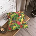 thumbnail image 5 of KLL Fruits Vegetables And Berries Decorative Throw Pillow Covers Velvet Soft for Couch Sofa Bedroom Living Room Outdoor (No pillow core)- 18"x18", 5 of 5