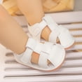 thumbnail image 3 of Bonario Baby Boys Girls Sandals Infant Closed Toe Crib Shoes for First Walkers 0-18 Months, 3 of 6