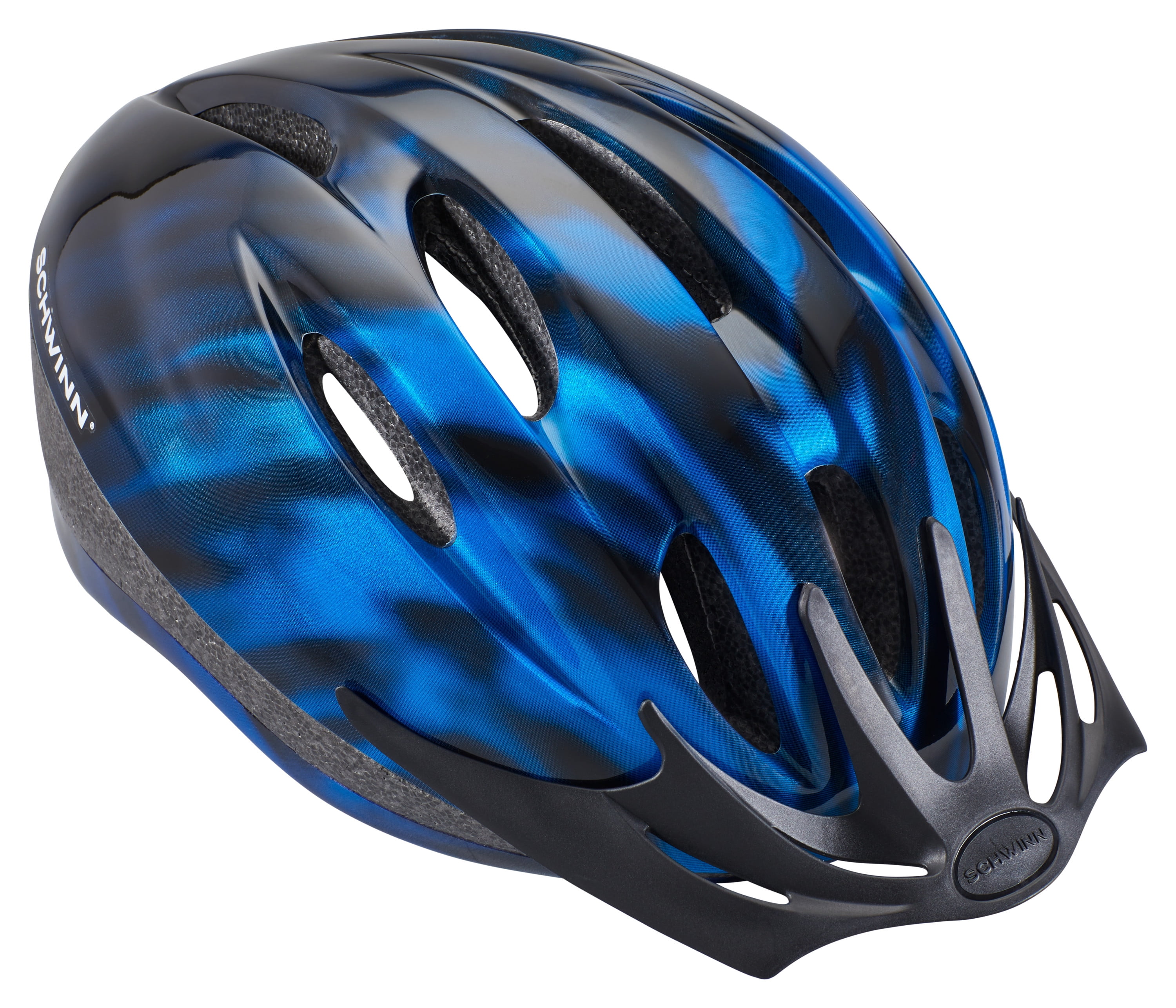 Details about   Schwinn Adult Bike Helmet Intercept Age 14 Blue Adjustable Fit 