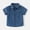 Navy, variant on RTKFRFLM Boys Denim Shirt Short Sleeve Casual Collared Button Down Blouse Jean Top Western Style Outfits for Toddler Kids